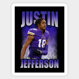 Justin Jefferson Bootleg Magnet